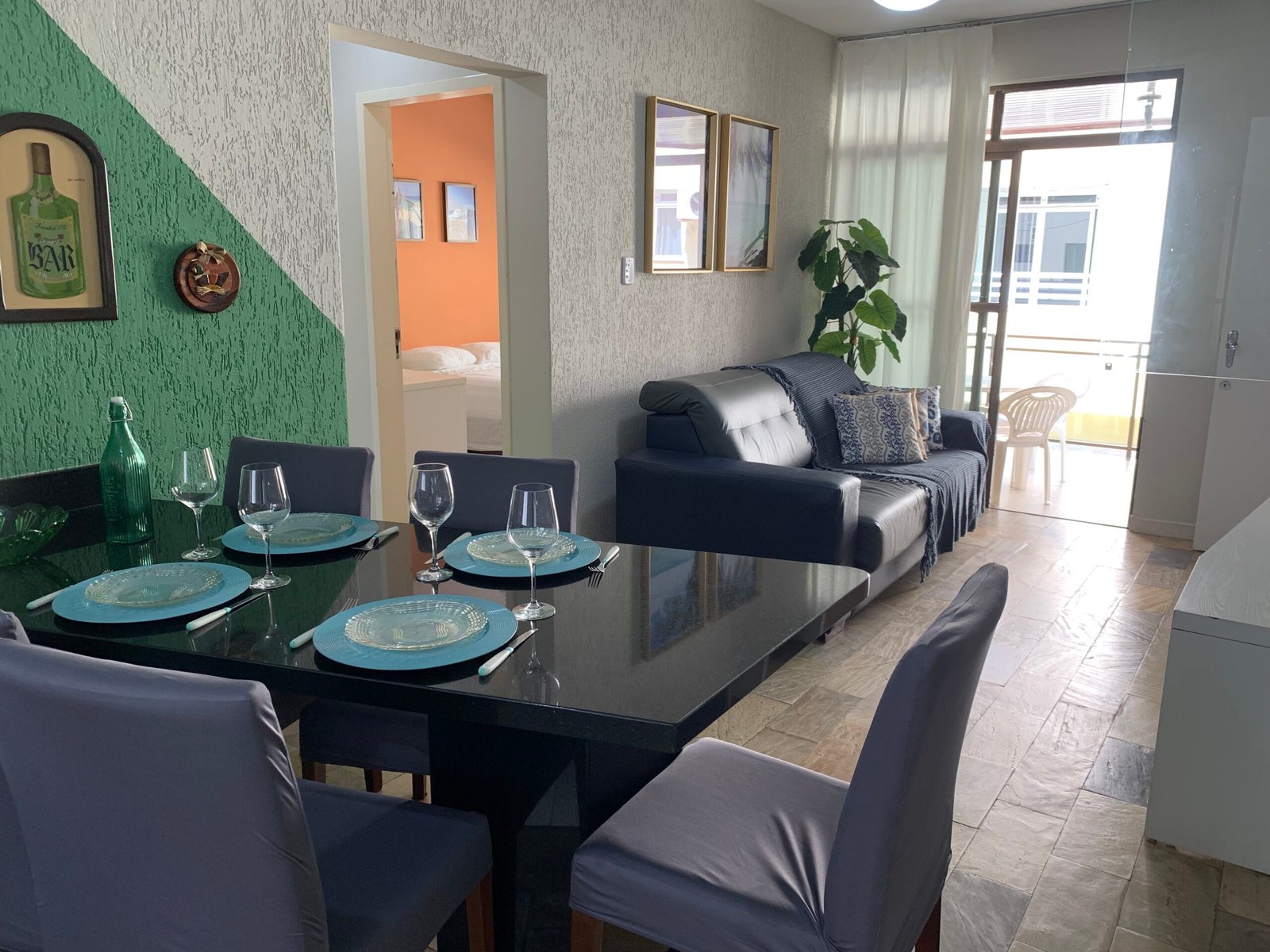 Ambiente de referência do apartamento padrão 101